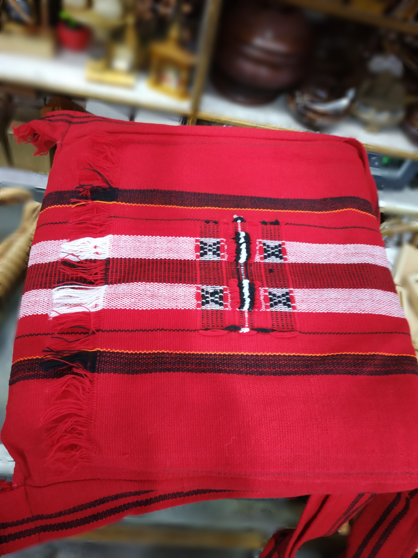 Buy Kalamargam Women's Naga Weave and Vegan Leather Sling Bag (Multicolour)  at Amazon.in