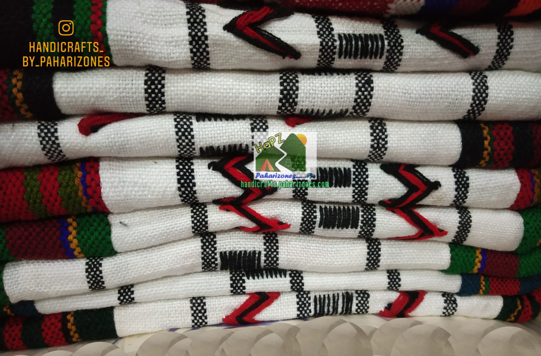 types of naga shawls