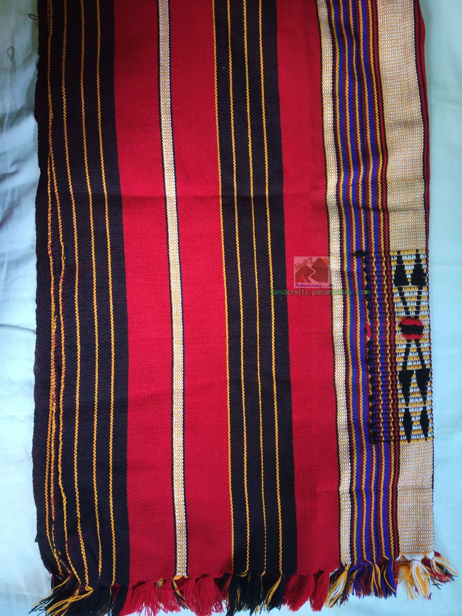 Naga Shawl - Thick (Ruby) - Paharizones