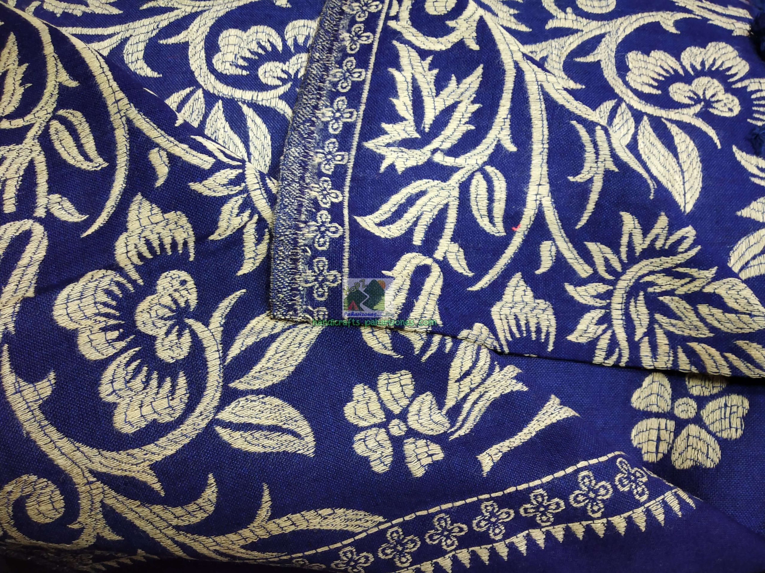 Tripura Shawl - Navy Blue - Paharizones