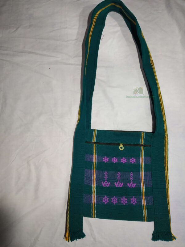 Jhola/Cloth Bag/Naga Shawl Bag - Pure Red (medium size) - Paharizones