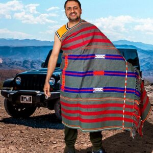 Naga Shawl - Grey World